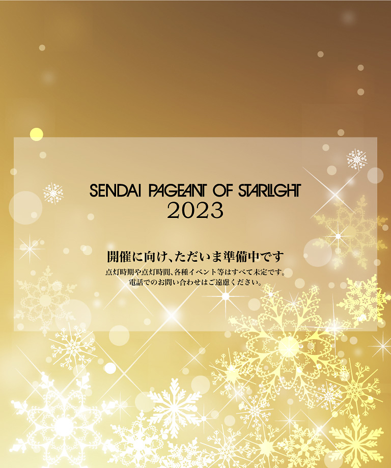 2023 SENDAI光のページェント
